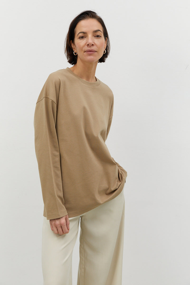 Long-Sleeve Tee Shiitake – The Slow Label