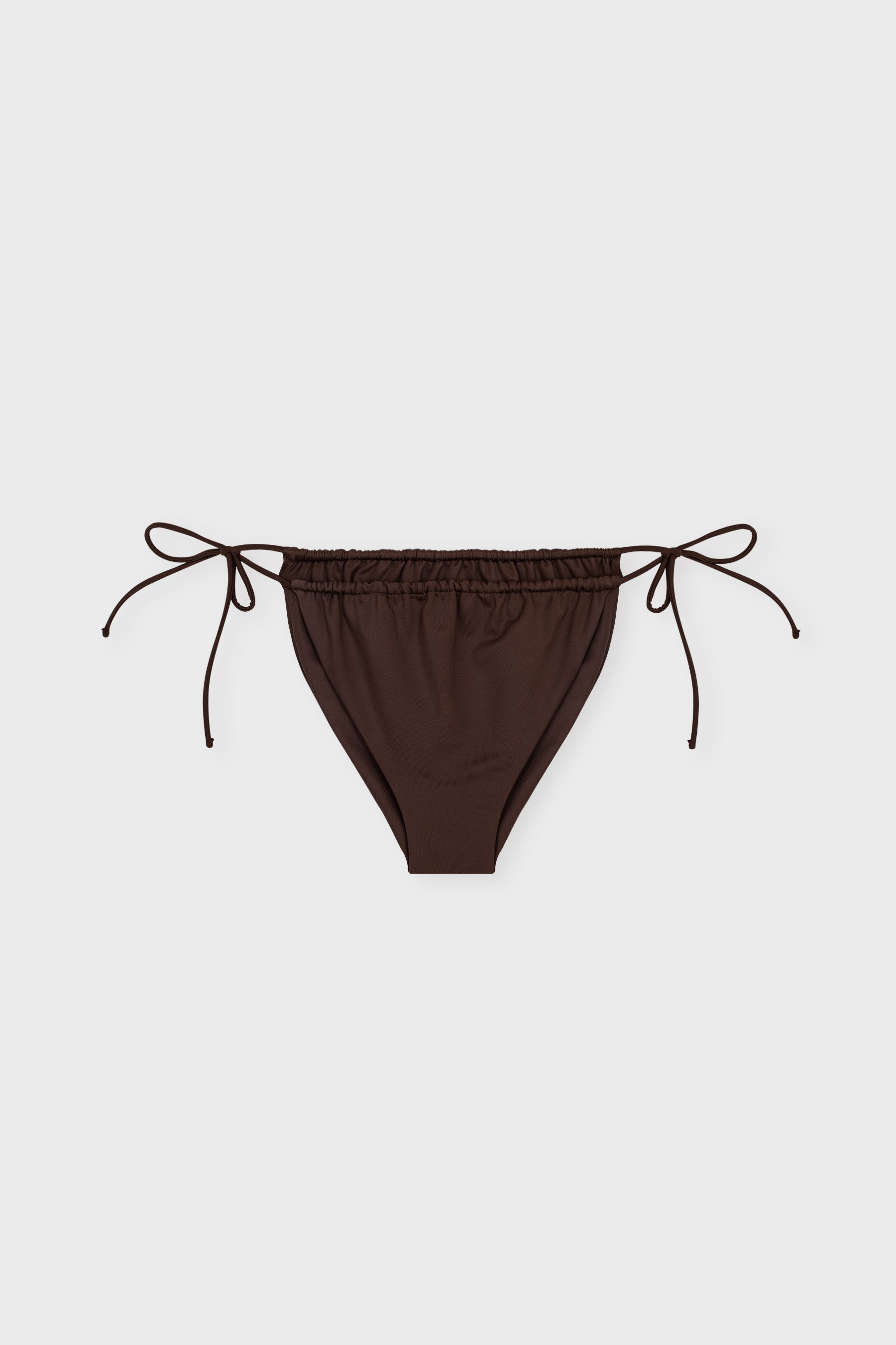 ビキニ ERES Dark brown stretch nylon bikini bottom (042409 01314) Classic Bikini Bottom Dark Brown – The Slow Label