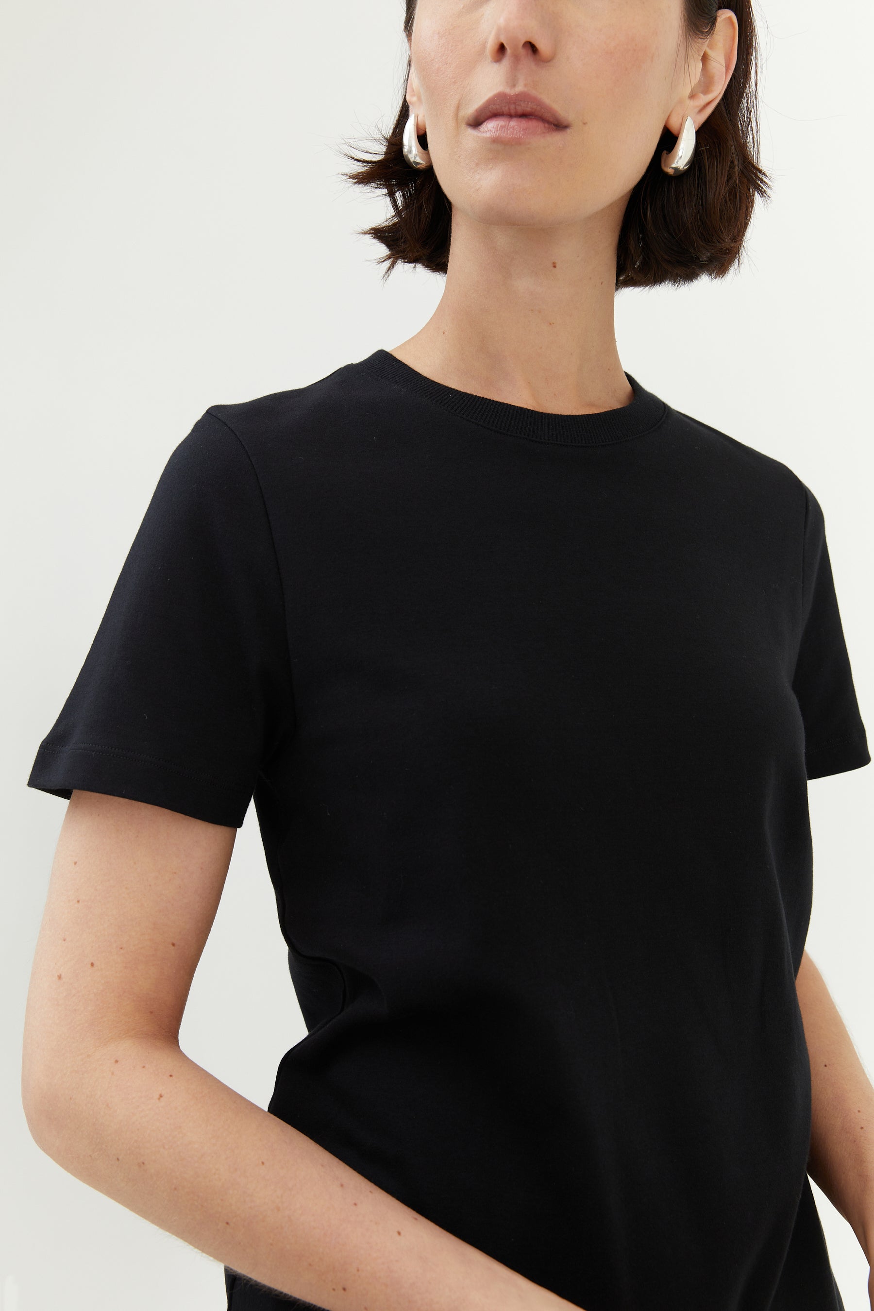 【送料関税込】slightvogue classic fitted black tee Classic Tee Black – The Slow Label