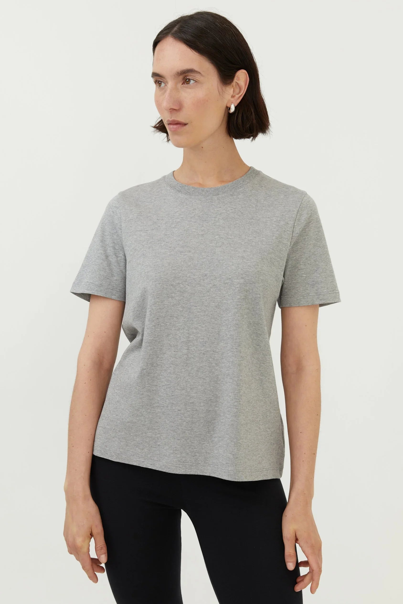 Ninth Hall Fundamentals 【 Futura Light Heather Grey Relaxed T-Shirt Women´s Grey 】 heather ヘザー 灰色 グレー Tシャツ レディースファッション トップス Tシャツ カットソー レディース 灰色 グレー Ninth Hall Fundamentals Futura Light Heather Grey Relaxed T