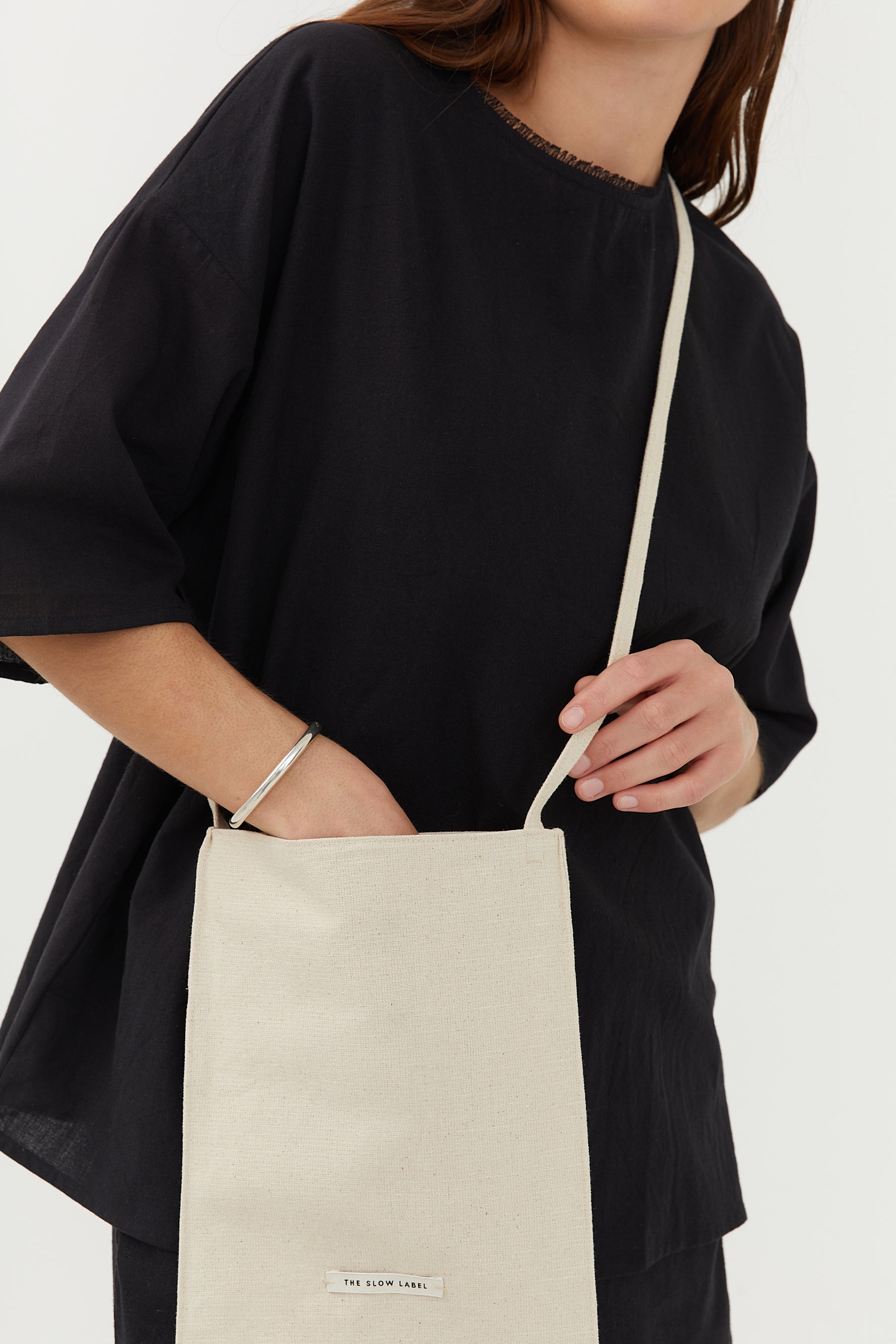 SLOW&CO Flap Shoulder Bag
