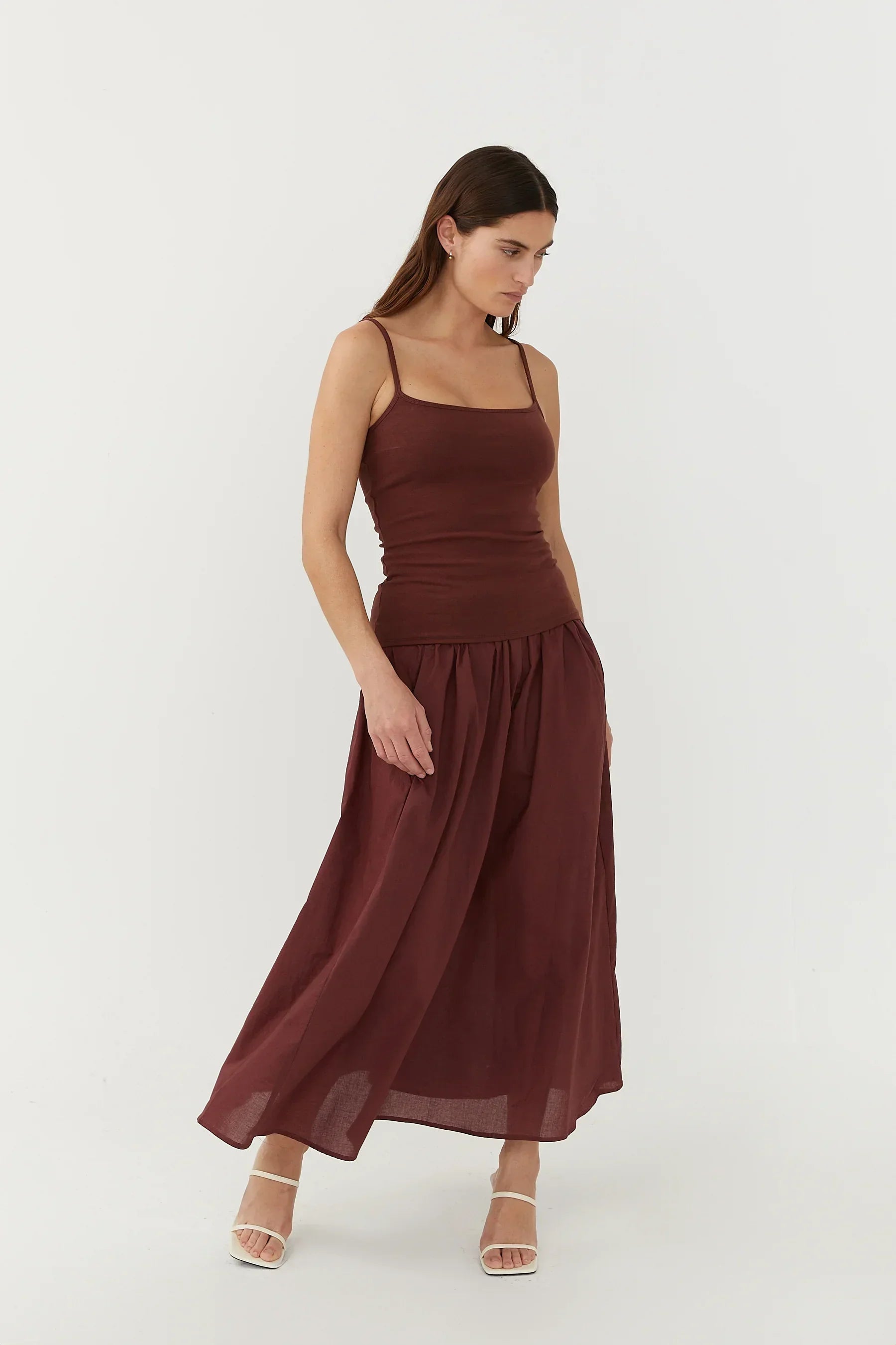 Everyday Tank Burgundy
