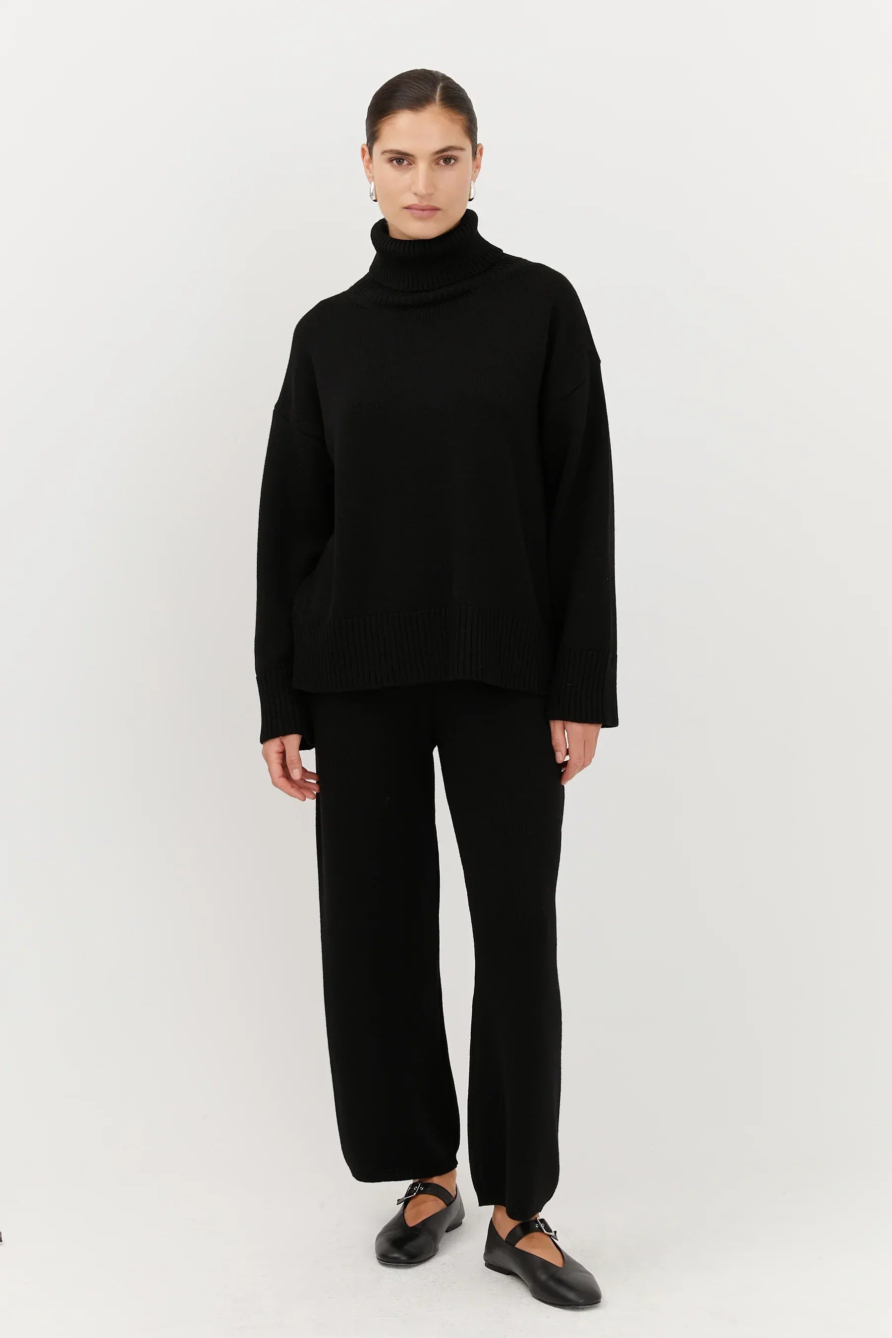Wool Pants Black | Sustainable Women's Pants & Skirts – The Slow Label