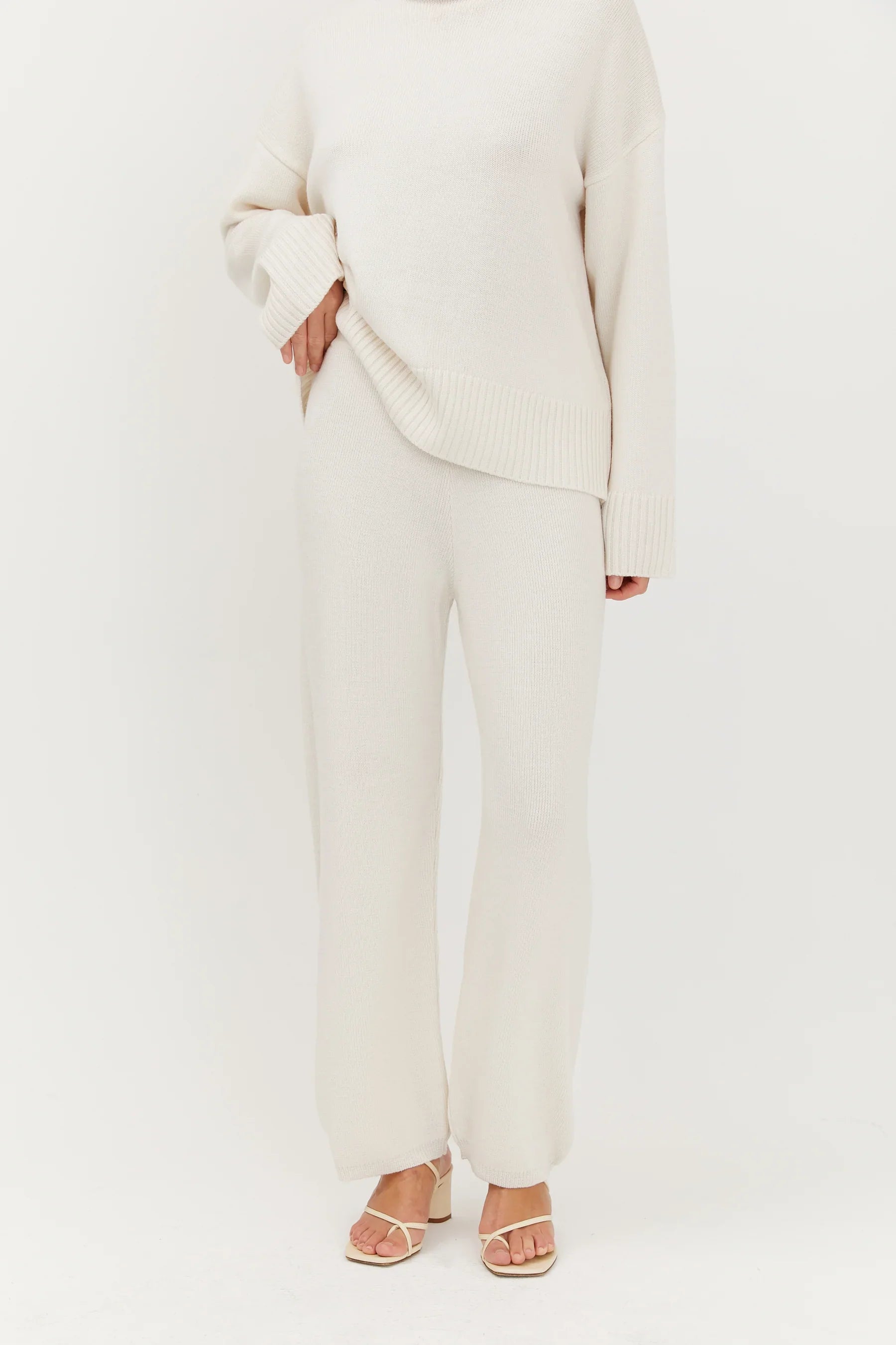 Wool Pants Ecru – The Slow Label