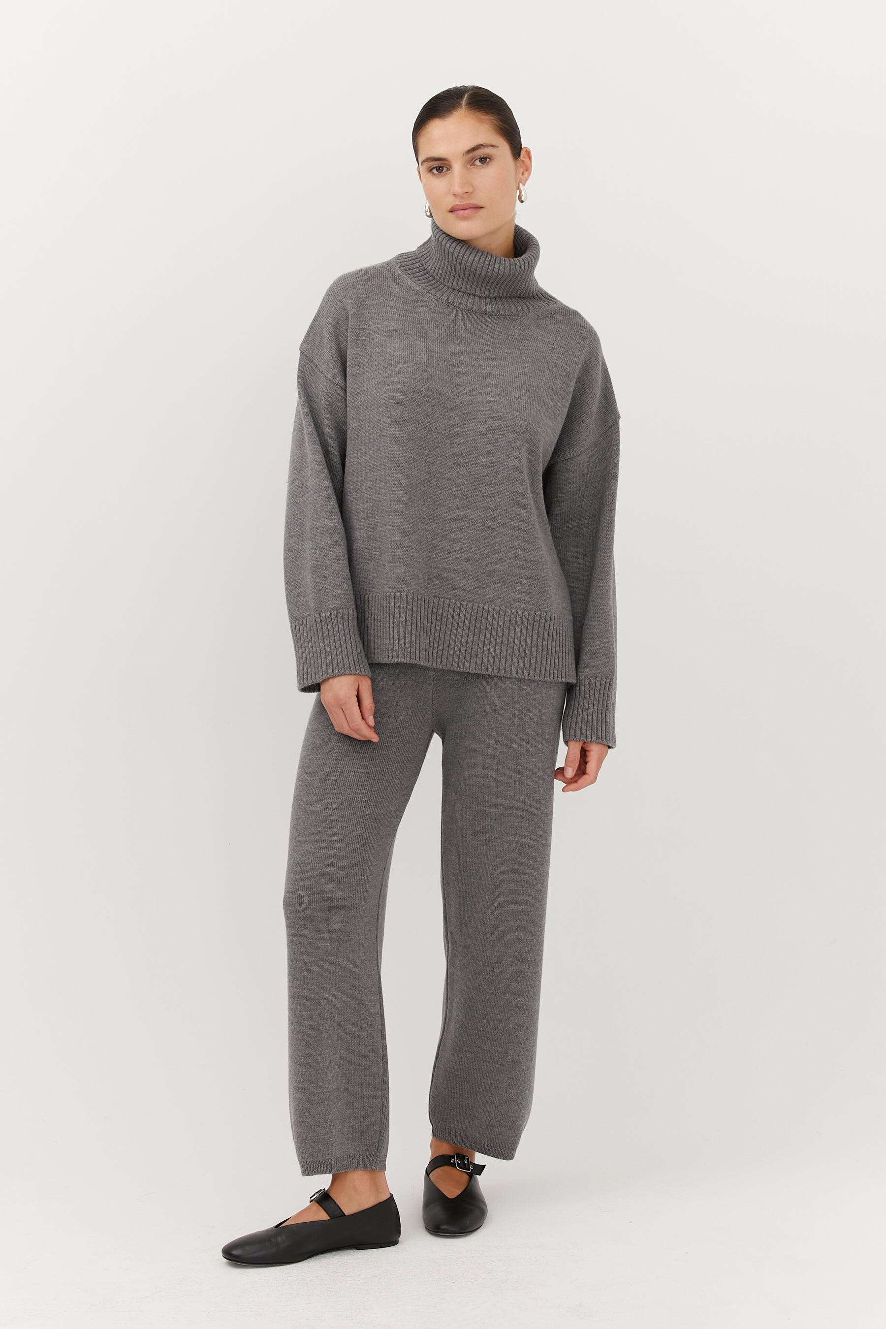 Wool Pants Grey – The Slow Label