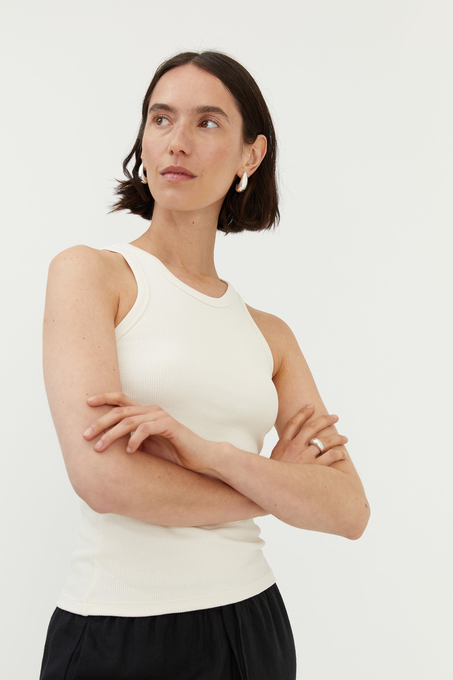 Tank Top Ecru – The Slow Label