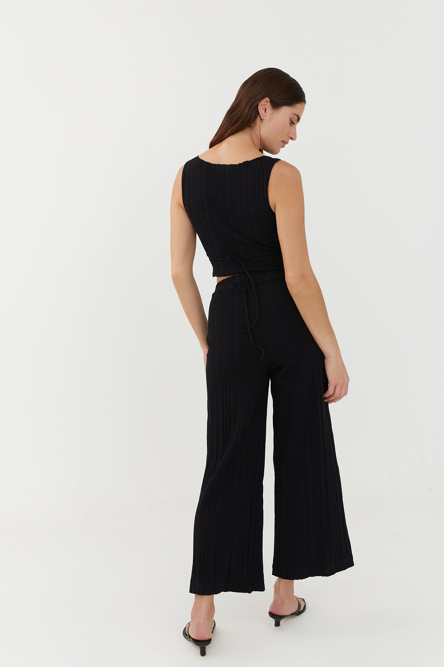 Ribbed culotte jumpsuit outlet