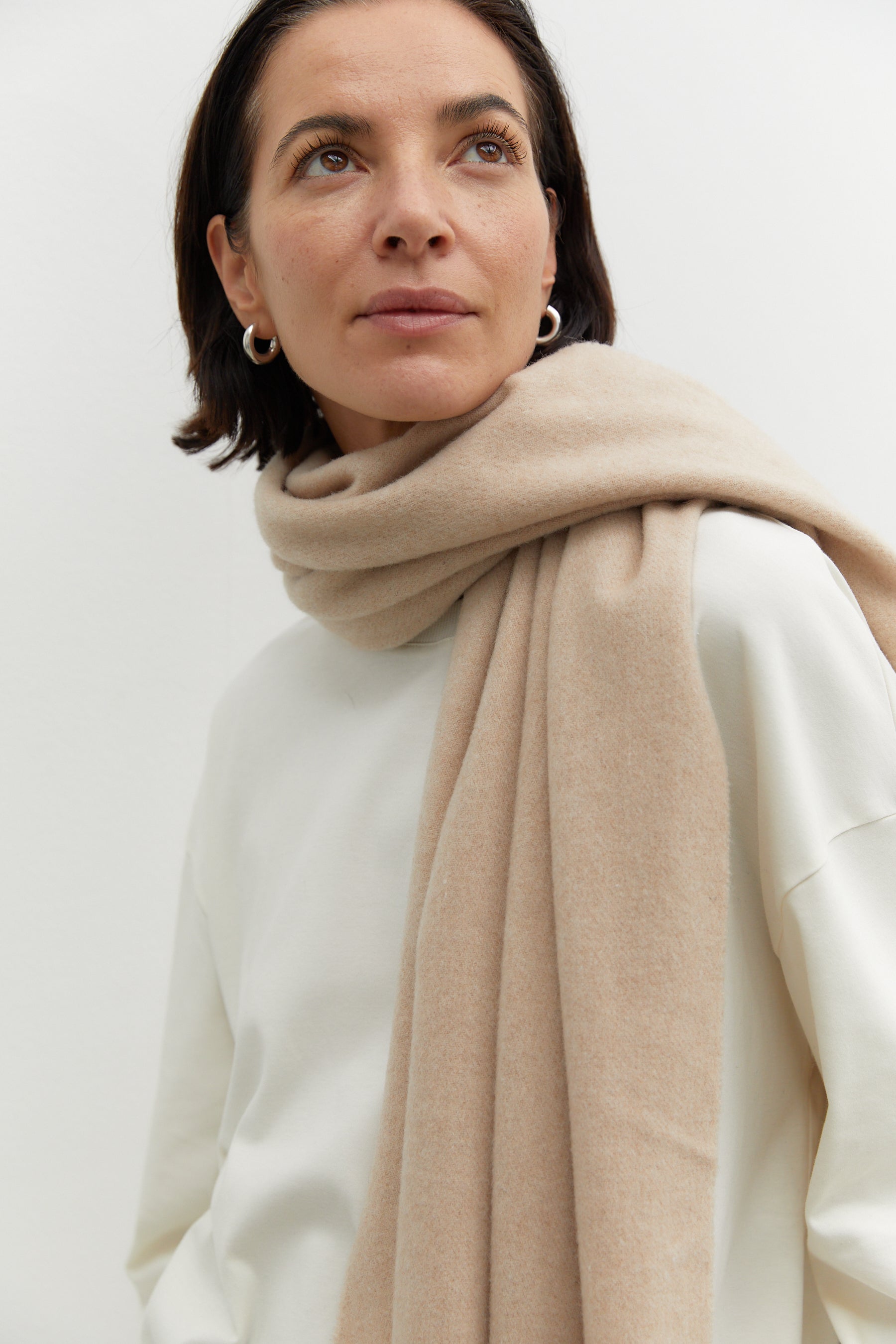 Beige scarf deals
