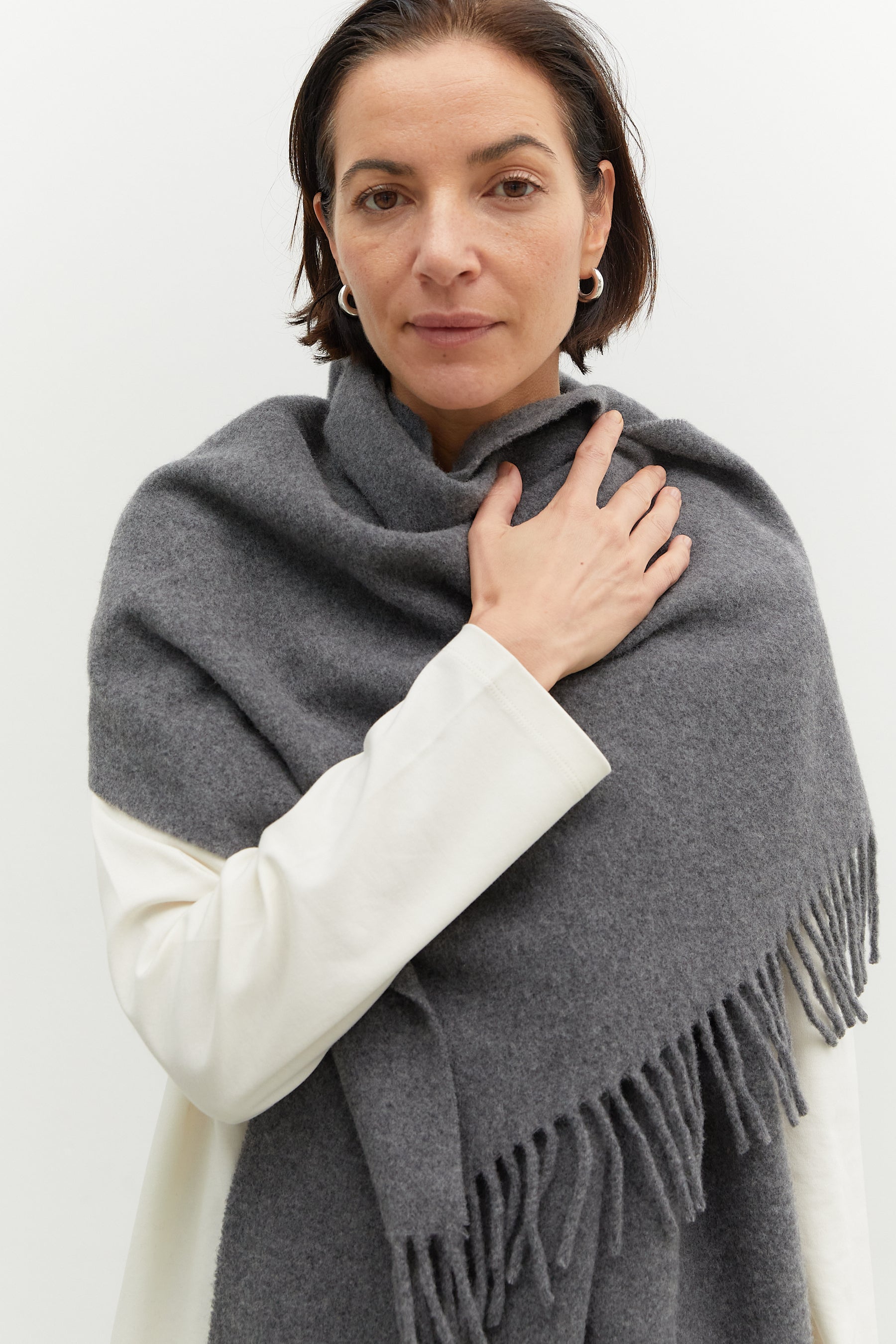 [Smooth mood] / ☆ 24FW Isidore Knit Scarf Hat / Gray il_fullxfull.5802767745_nq2z.jpg
