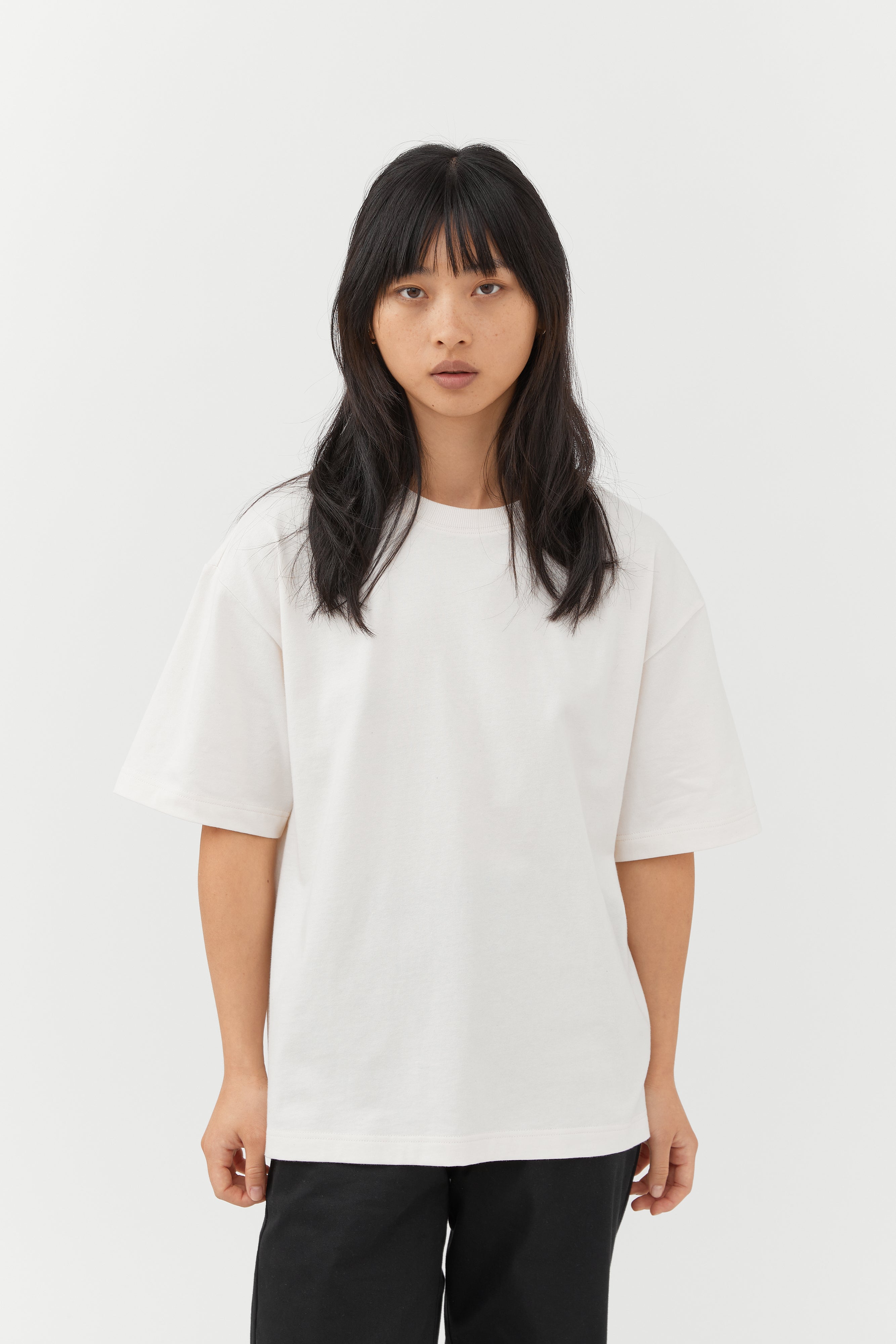 Circular Tee Undyed – The Slow Label